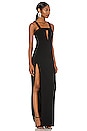 view 2 of 3 Take The Plunge Dress in Black