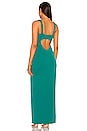 view 3 of 3 Take The Plunge Gown in Emerald