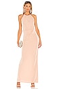 view 2 of 3 VESTIDO LARGO DARE ME in Peach