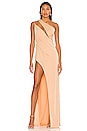 view 1 of 3 x REVOLVE A Cut Above Gown in Apricot