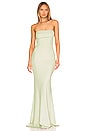 view 1 of 3 Mary Kate Gown in Sage