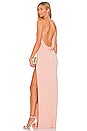 view 1 of 3 Tyra Gown in Peach