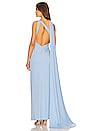 view 4 of 4 Amina Gown in Coastal Blue