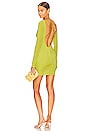 view 1 of 3 Catalyst Dress in Green Chartreuse