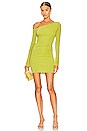 view 2 of 3 Catalyst Dress in Green Chartreuse