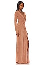 view 2 of 3 In A Mood Gown in Muted Copper