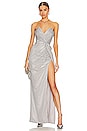 view 4 of 5 x REVOLVE Finn Gown in Silver