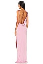 view 3 of 3 Tyra Gown in Pinky Mauve