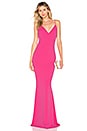 view 1 of 4 Bambi Gown in Barbie Pink