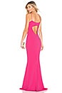 view 4 of 4 Bambi Gown in Barbie Pink