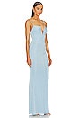 view 2 of 3 Erykah Gown in Powder Blue