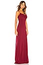 view 2 of 3 Eden Gown in Bordeaux