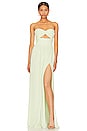 view 1 of 3 Adele Gown in Honeydew