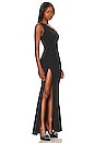 view 3 of 6 Rebecca Gown in Black