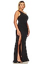 view 4 of 6 Rebecca Gown in Black