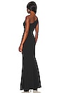 view 5 of 6 Rebecca Gown in Black