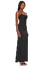 view 3 of 6 Taylor Gown in Black