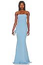 view 3 of 6 X Revolve Mary Kate Gown in French Blue