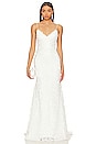 view 1 of 3 X Noel And Jean Lanai Gown in Ivory & Ivory