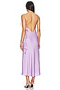 view 4 of 4 Adrienne Dress in Whisper Lilac
