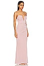 view 2 of 3 Erykah Gown in Dusty Rose