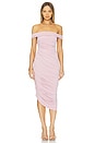 view 1 of 3 Alana Dress in Rose Quartz