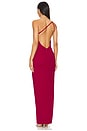 view 3 of 3 X Noel And Jean Avena Gown in Magenta