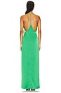 view 3 of 3 VESTIDO LARGO HOLLY in Emerald