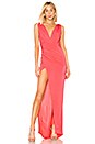 view 1 of 3 Penny Sue Gown in Coral
