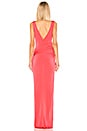 view 3 of 3 Penny Sue Gown in Coral