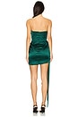 view 3 of 3 Chasing Dawn Dress in Rainforest Green