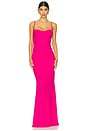view 1 of 3 Yasmin Gown in Pink Peacock