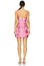 view 3 of 4 Claudette Dress in Pink Peacock