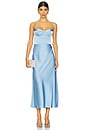 view 1 of 3 Flora Dress in French Blue