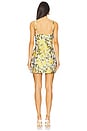 view 3 of 3 Claudette Dress in Yellow Rose