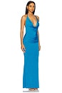 view 2 of 3 Selene Gown in Turquoise