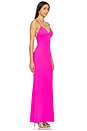 view 2 of 3 Vivian Gown in Electric Pink