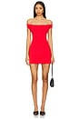 view 1 of 3 Nanette Dress in Cherry