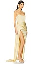 view 2 of 3 Bita Gown in Butter Yellow