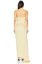 view 3 of 3 Bita Gown in Butter Yellow