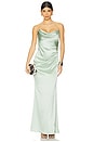 view 1 of 3 Taylor Gown in Seafoam