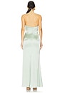 view 3 of 3 Taylor Gown in Seafoam