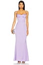 view 1 of 3 Yasmin Gown in Light Amethyst