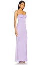 view 2 of 3 Yasmin Gown in Light Amethyst