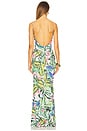view 3 of 3 Beth Gown in Tropical Palm
