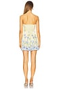 view 3 of 3 Debra Dress in Light Blue Poppy