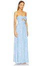 view 3 of 4 Adele Gown in Light Blue