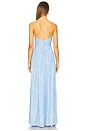view 4 of 4 Adele Gown in Light Blue