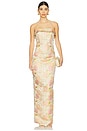 view 1 of 3 Elin Gown in Champagne Garden