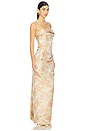 view 2 of 3 Elin Gown in Champagne Garden